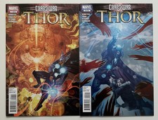 Thor Chaos War #1 & #2 complete series (Marvel 2010) VF/NM condition.