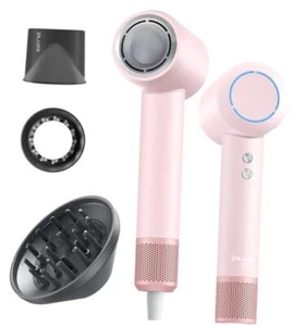 Hair Dryer, High Speed Blow Dryer with Diffuser Attachment for Curly Light Pink - Picture 1 of 7
