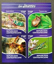 Central Africa Insect 2015 Wasp Bee Beetle Bug Grasshopper Flower (ms) MNH