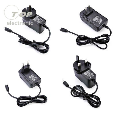5V 3A Micro USB AC Adapter DC Wall Power Supply Charger Plug for Raspberry Pi - Image 1 of 4