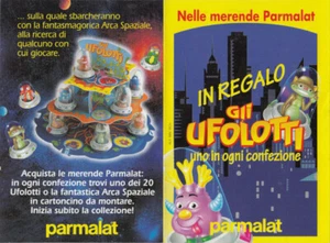 Parmalat Minifigures (3,8 cm/ 1.5" high) - UFOLOTTI: Choose Your Favourite Alien - Picture 1 of 104