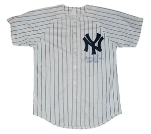 TOMMY JOHN AUTOGRAPHED JERSEY (NEW YORK YANKEES) - 288 CAREER WINS! - Picture 1 of 4