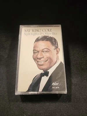 Nat King Cole "Night Lights & Other Hits" Cassette Tape (Capitol 4XL-9519) - Image 1 of 2