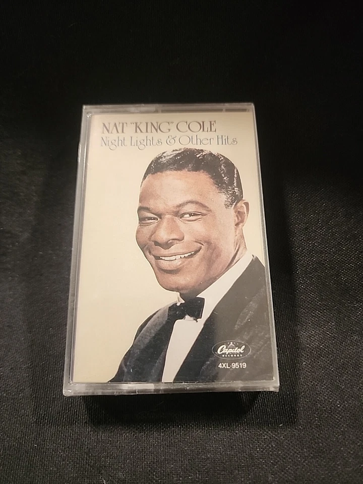 Nat King Cole "Night Lights & Other Hits" Cassette Tape (Capitol 4XL-9519) - Image 1 of 2