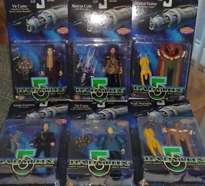 Babylon 5 Action Figures MOC Great Cards And Blisters! "Last, Best Hope." - Picture 1 of 17