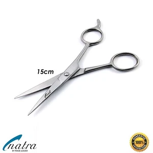 15 cm Haarschere Friseurschere Bartschere Haarschneideschere Coiffeur 6'' NATRA - Picture 1 of 2