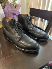 Viberg Service Boot, 2030 Last, Shinki Black Latigo Horsehide, Size 8