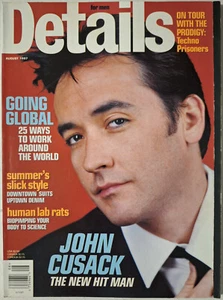 Details Magazine (Aug 1997)John Cusack/Prodigy/Wyclef Jean/Peta Wilson/Dust Bros - Picture 1 of 4