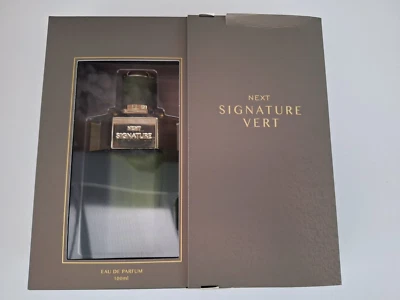 Men’s Next Signature Vert Eau de Parfum 100ml and Hair & Body Wash Gift Set New - Image 1 of 2