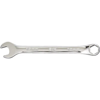 SK Tools 10 Mm 6 Point Metric Regular Combination Chrome Wrench 88360 - Image 1 of 3