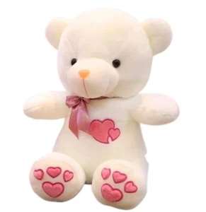 40 cm Plüsch Teddybär Stofftier Puppe Kuscheltier Spielzeug Weihnachtsgeschenk Mädchen Neu - Bild 1 von 4