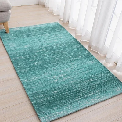 3'×5' Entryway Rug Washable Non-Slip Contemporary Modern Abstract Stripe Door... - Image 1 of 4