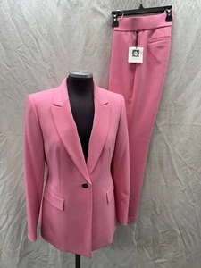 ANNE KLEIN PANT SUIT /NEW W TAG/RETAIL$249/SIZE 8/INSEAM 30”/PINK - Picture 1 of 4
