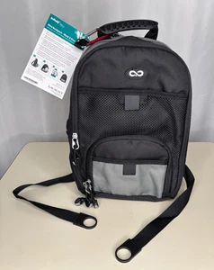 Moog Infinity Mini Enteral Feeding Backpack Black Grey New PCK 1003 Brand New - Picture 1 of 8