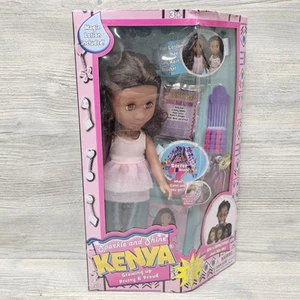 Sparkle Shine Kenya Doll Growing Up Pretty & Proud Magic Hair Curly to Straight - Picture 1 of 12