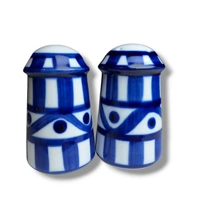 Set shaker sale e pepe arabesco vintage Dansk blu cobalto bianco 3" - Foto 1 di 5