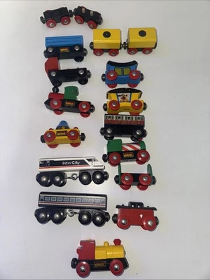 Trenes magnéticos de madera Brio Vintage Foto 1 de 2