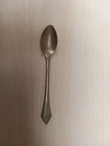 Petite cuillère à sel ancienne Rio Alpacca 9,7 cm - Foto 1 di 3