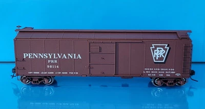ATLAS 9758-2 "O" X-29 PRR [Shadow Keystone] Box Car #98114 2-Rail - Image 1 of 3
