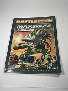Maximum Tech Battletech Advanced Rulebook 1700 FASA Corporation Paperback 1997 - Picture 1 of 3