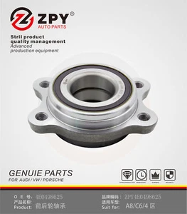ZPY Front Wheel Hub Kit FEBEST 1782-A6MF92-KIT OEM 4E0498625 - Picture 1 of 2