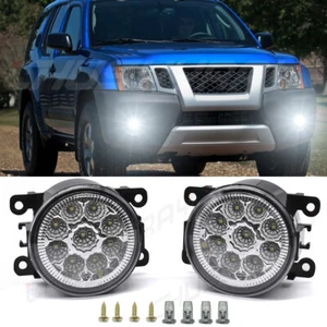 LED Front Fog Light For Nissan Xterra 2004-2012 2013 2014 2015 Replacement Lamps - Foto 1 di 12