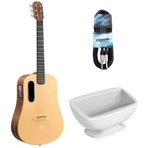 Guitarra Lava Music ME4 Spruce 36 pulgadas Woodgrain Brown con base de carga y cable - Imagen 1 de 9