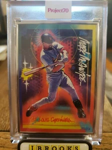 Mark McGwire 2021 #279 Topps Project 70 PRUEBA DE ARTISTA #'d 09/51 ARTE por RISK - Imagen 1 de 2