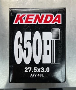 Valvola Schrader Kenda 27,5" x 3,0 48mm Plus/Fat pneumatico bici tubo interno AV 27,5x3,0 - Foto 1 di 1