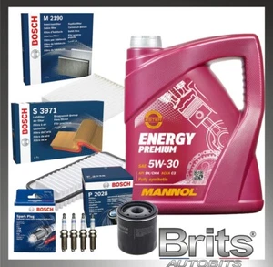 SERVICE KIT for TOYOTA YARIS 1.3 VVT-I PETROL FILTERS SET PLUGS OIL 2006-2009 - Picture 1 of 9