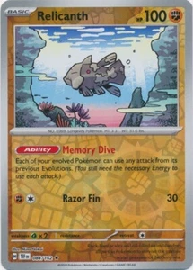 Relicanth 084/162 Reverse Holo Temporal Forces Pokemon Card NM - Bild 1 von 1