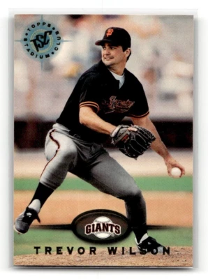 Trevor Wilson #582 1995 Topps Stadium Club San Francisco Giants Baseball Card - Image 1 of 2
