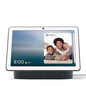 Google Nest Hub Max Smart Home Display Screen Voice Activate Speaker - Charcoal