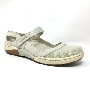 Dansko Raeann Sandals Shoes Womens Size 7.5-8 US 38 EU Beige Suede Strappy - Picture 1 of 9
