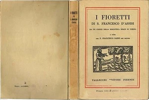 I Fioretti di San Francesco d'Assisi (1926) Vallecchi - Firenze - Imagen 1 de 3
