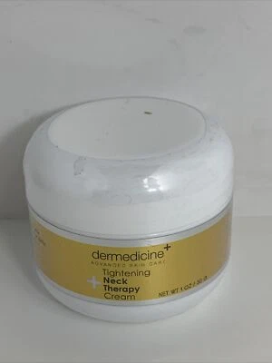 Crema de terapia de cuello tensora para el cuidado de la piel para rostro | Loción antienvejecimiento | (1 onza) Foto 1 de 3