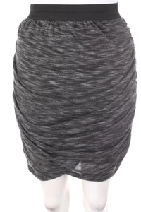 Sublevel Skirt Layer Look Ruffles M grey shades black - Bild 1 von 5