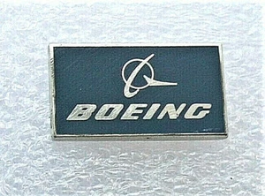 Vintage Boeing Jet Aerospace Enamel Lapel Hat Pin New NOS - Picture 1 of 3
