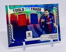 2022-23 Chronicles LIONEL MESSI Player Worn Dual Patch Tools of the Trade 8/25