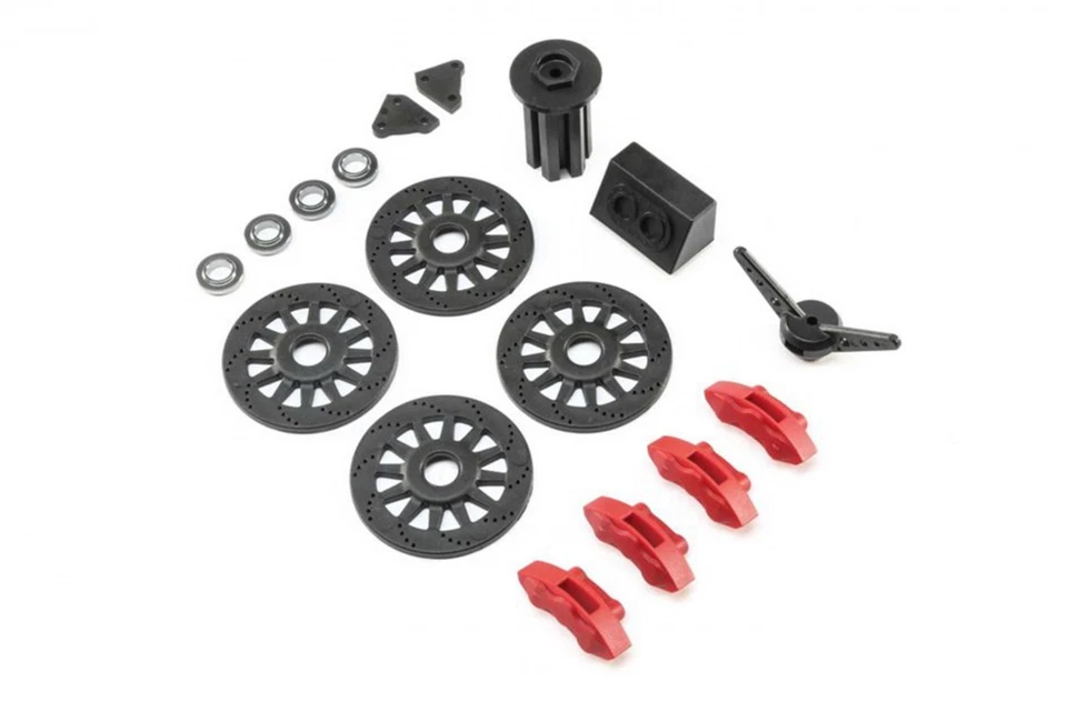 Losi Bremse und Ersatz Reifen Zubehör, Super Baja Rey - LOS250024 Brake and tire - Bild 1 von 1