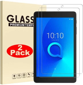 2er-Pack Premium Hartglas Displayschutzfolie Anti-Kratz für Alcatel Joy Tab 8 - Bild 1 von 5