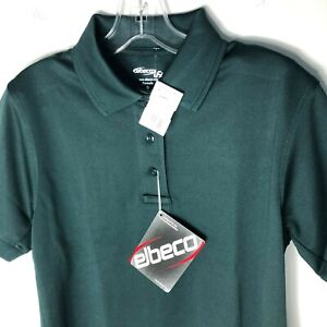 Elbeco UFX Short Sleeve Polo Women's S Performance Tactical Shirt Dark Green New