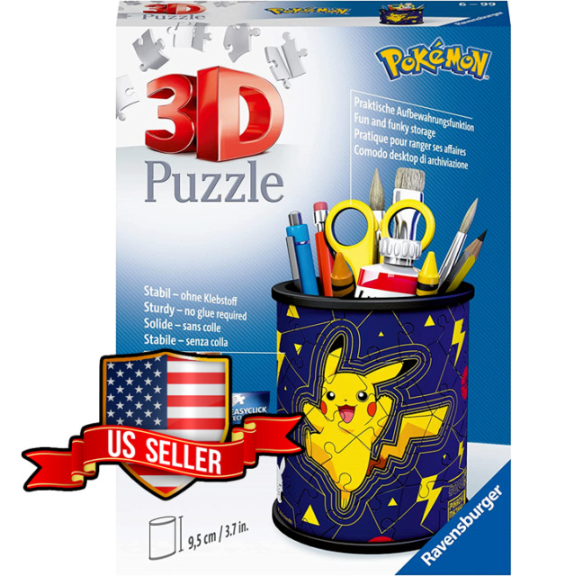 Ravensburger 3D Puzzle 11785 - Puzzle Ball Pokmon - 72 pieces - Puzzle Ball  for Pokmon fans