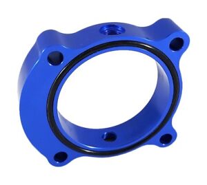 Torque Solution Throttle Body Spacer (Blue) Fits Kia Optima 2.0T