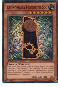 CARTA YU-GI-O - CRONOMALIA MONOLITO SOL - NUMH-IT004 - FOIL - RARA - 1a EDIZIONE - Imagen 1 de 1