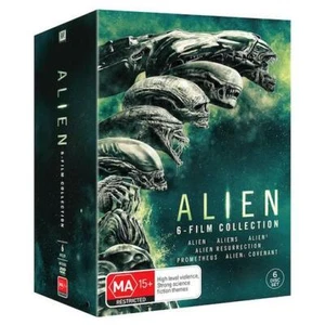 Alien /Aliens 2 /Alien 3 /Resurrection /Promotheus /Covenant - 6 Movie : NEW DVD - Picture 1 of 2