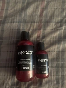 Lush Passion Valentines Day Shower Gel 250ml And 100ml - Picture 1 of 2