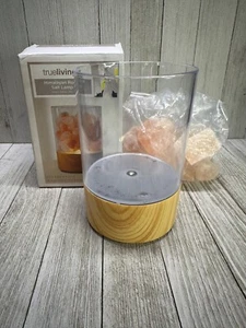 Trueliving Himalayan Rock Salt Lamp Warm Light LED with Box Home Decor - Picture 1 of 10
