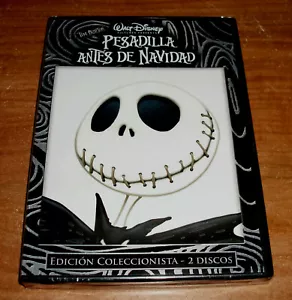 PESADILLA ANTES DE NAVIDAD (The Nightmare Before Christmas) 2 DVD DISNEY NUEVO - Imagen 1 de 3