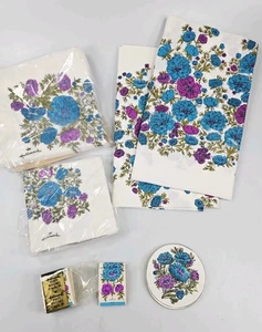 Servilletas de papel MCM Hallmark vintage mantel coincide con puente incompleto fiesta - Imagen 1 de 7